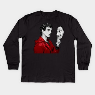 Money Heist Rio Kids Long Sleeve T-Shirt